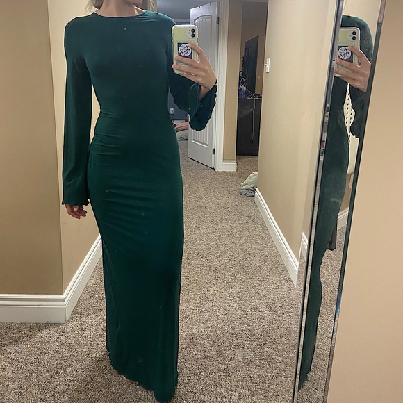 Green Dress super stretchy - Picture 1 of 3